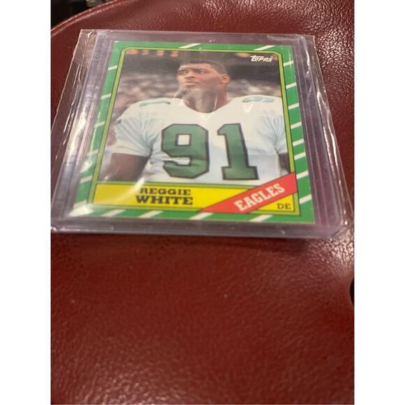 Reggie white 1986 topps rookie in mint condition/grade RARE rare comps in pics - Picture 2 of 8